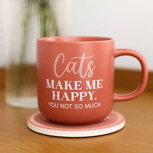 Cats Make Me Happy, You Not So Much Mug