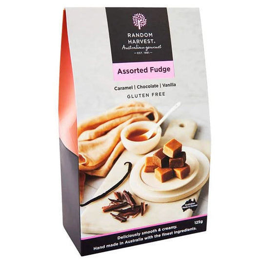Random Harvest Handmade Assorted Fudge 125g (GF)