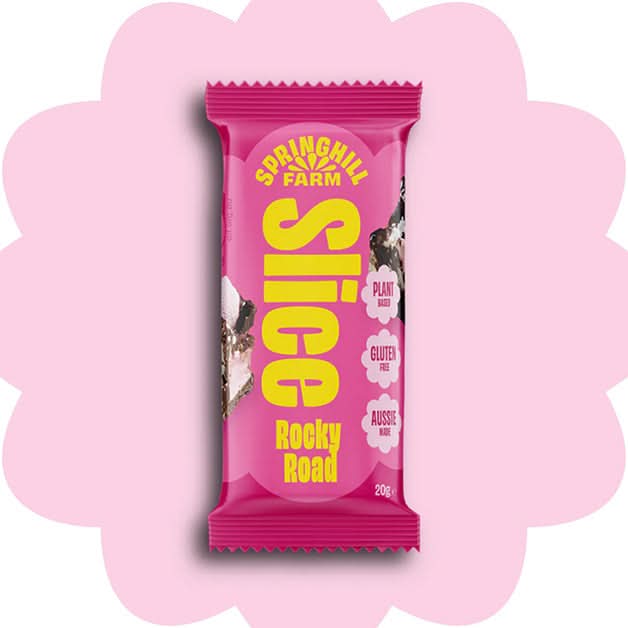Springhill Farm Rocky Road Slice 25g (V)(GF)