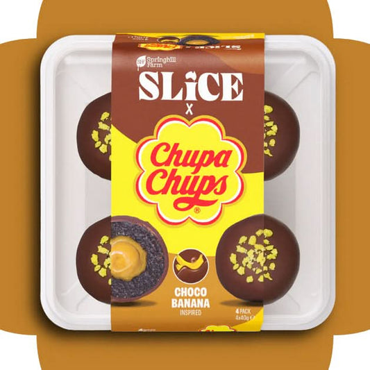 Springhill Farm Chupa Chup Choco Banana Balls 4 pack (V)