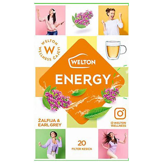 Welton Tea 20 Individual Bags - Energy