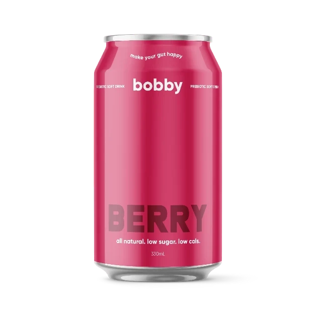 Bobby Berry Soda 330ml | Low Sugar Soda