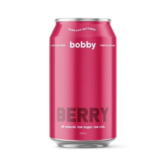 Bobby Berry Soda 330ml | Low Sugar Soda