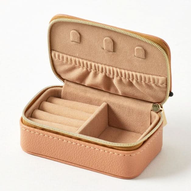 Mila Mini Jewellery Case - Dusty Rose