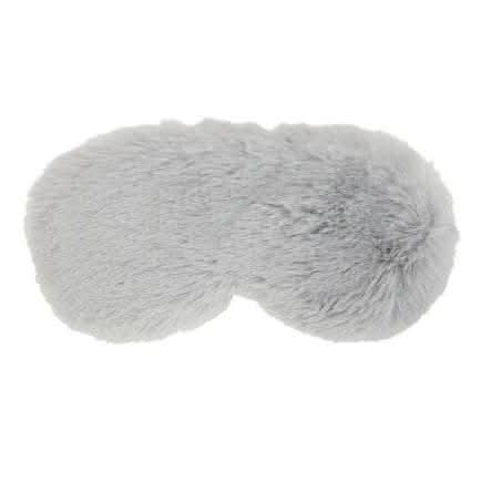 Cozy Luxe Grey Eyemask