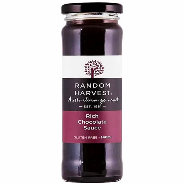 Random Harvest Rich Chocolate Sauce 140ml (GF)