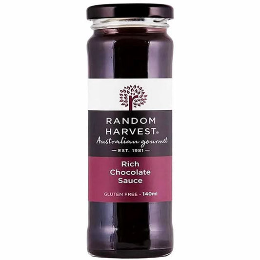 Random Harvest Rich Chocolate Sauce 140ml (GF)