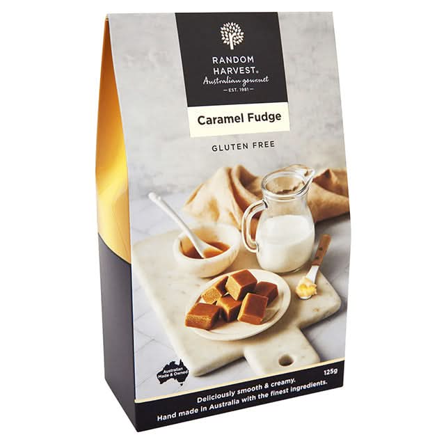 Random Harvest Handmade Caramel Fudge 125g (GF)