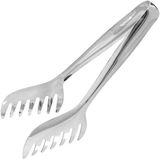 Deluxe Stainless Steel Pasta Tongs 24cm