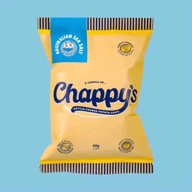 Chappy's Chips Australian Sea Salt 80g
