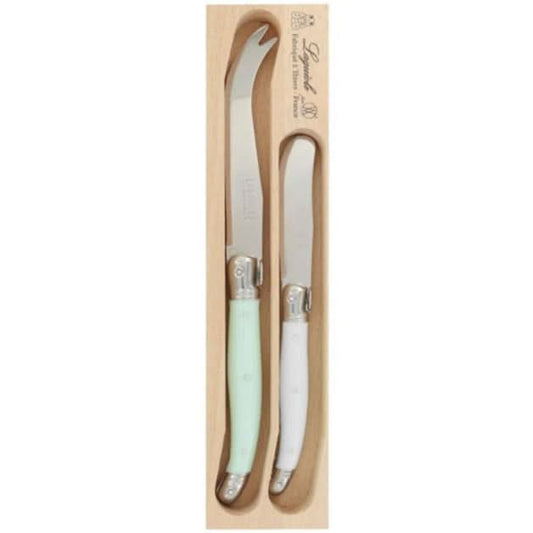 Andre Verdier Debutant Cheese Knife Set 2pc - St Tropez
